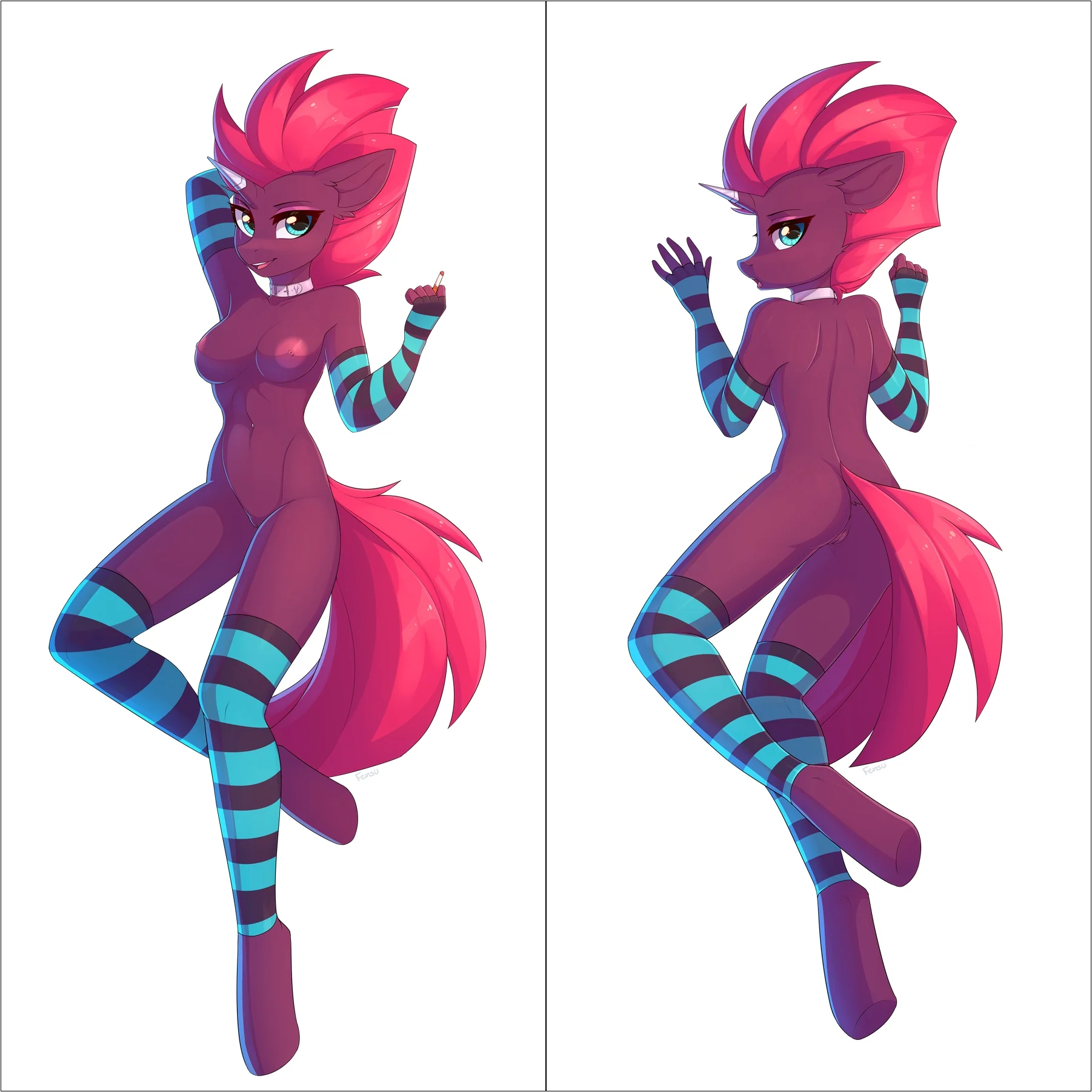 Anthro Tempest Shadow by Fensu - Inflatable body pillow - Image 4