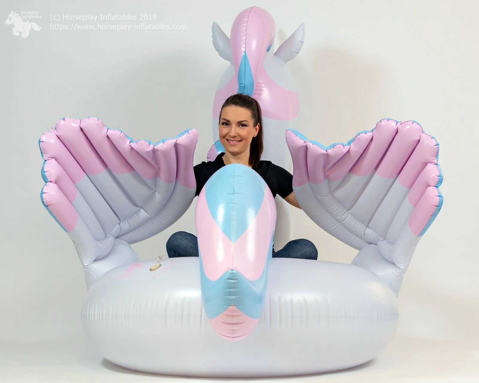 Feels like Heaven - inflatable pony float - Image 4