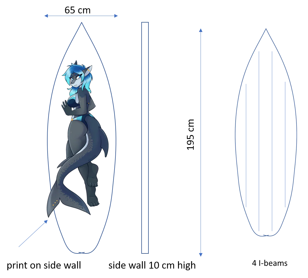 Inflatable mattress - Erika by Ambris - Image 4