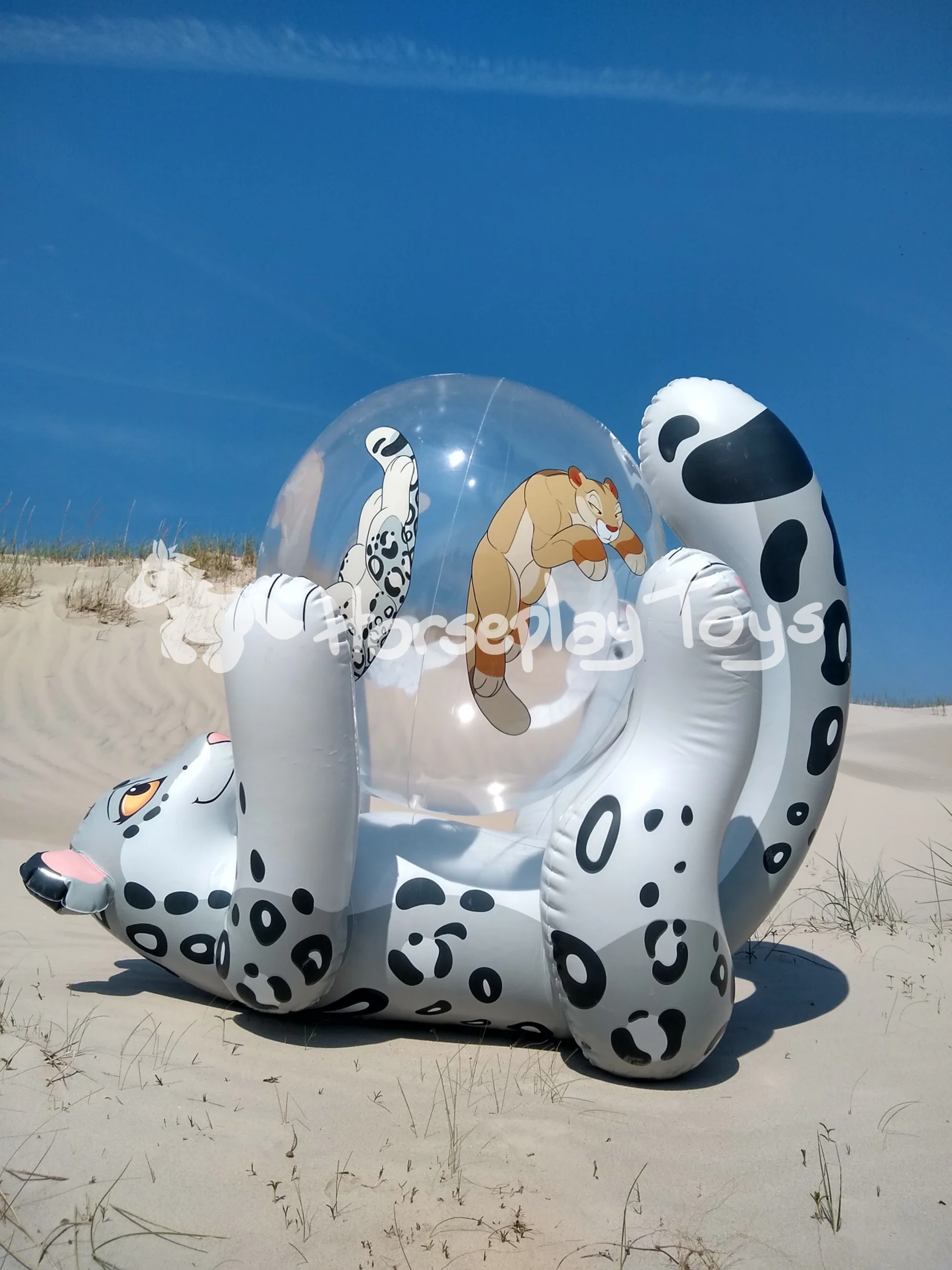 Inflatable Snow Leopard by Lizet - Image 3