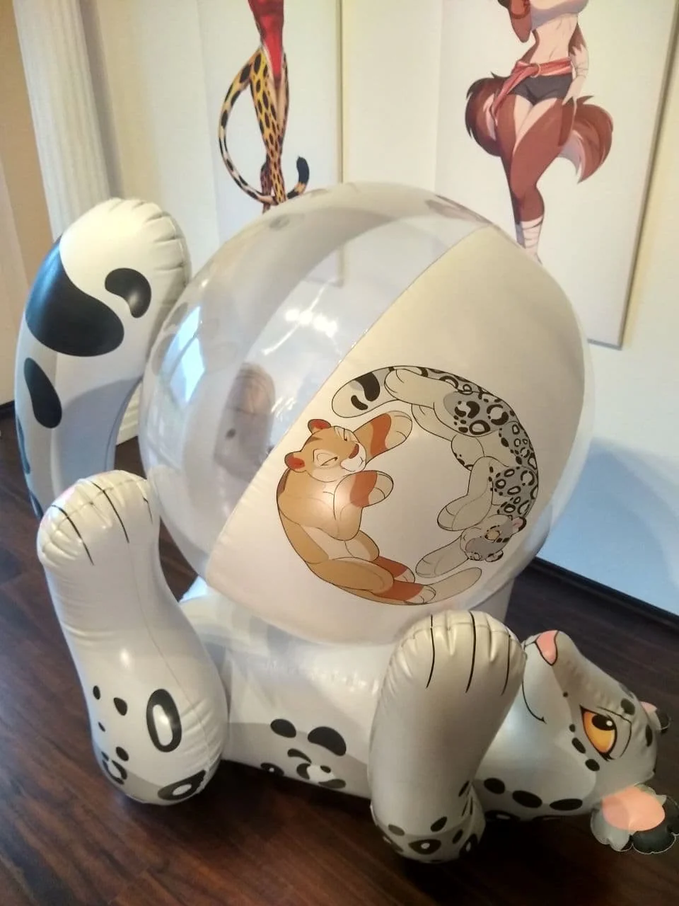 Inflatable Snow Leopard by Lizet - Image 9
