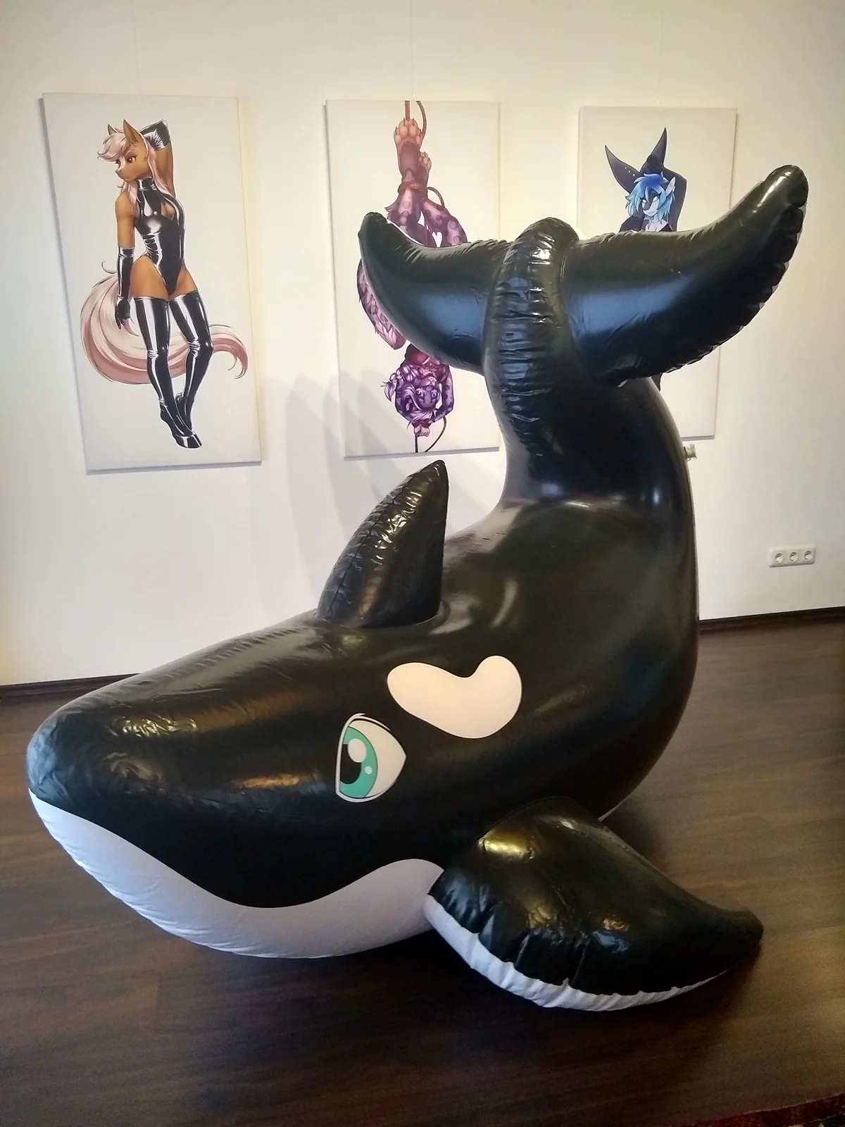 Inflatable Orca Whale by Dirty Bird - Image 6