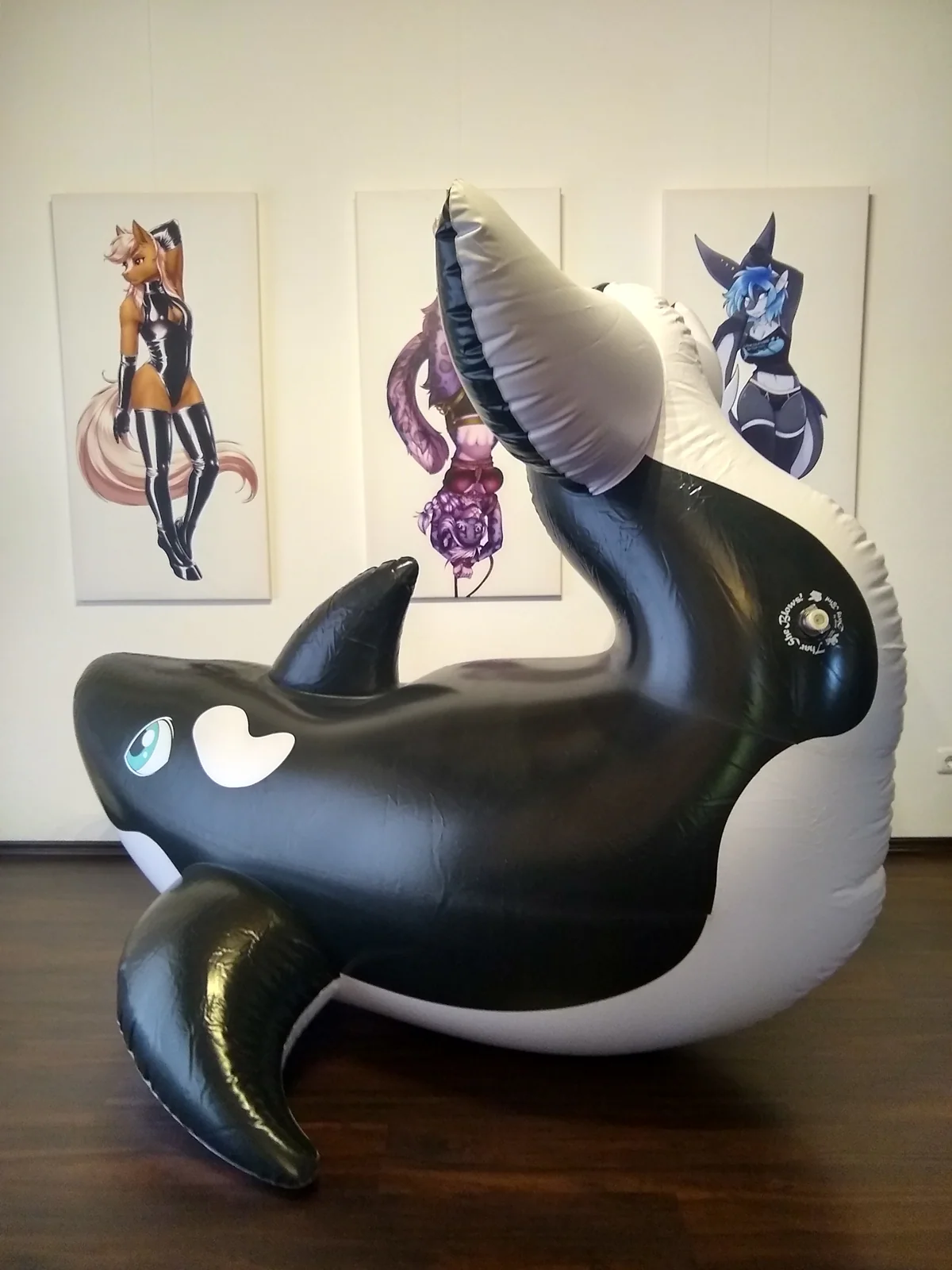 Inflatable Orca Whale by Dirty Bird - Image 7