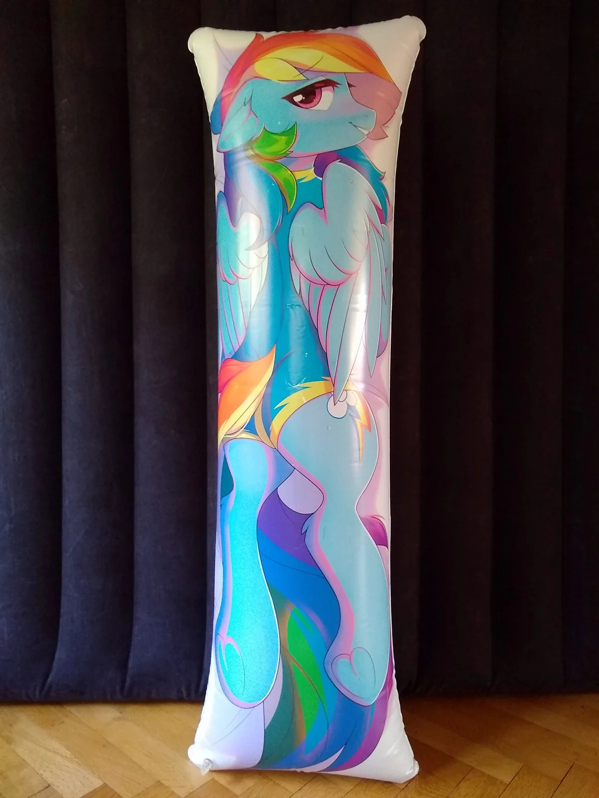 Rainbow Dash by Fensu - Inflatable body pillow - Image 5