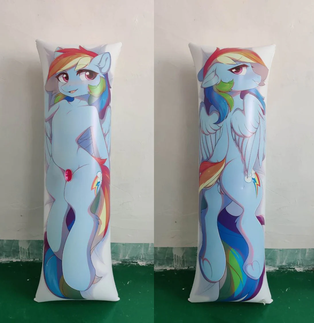 Rainbow Dash by Fensu - Inflatable body pillow - Image 6