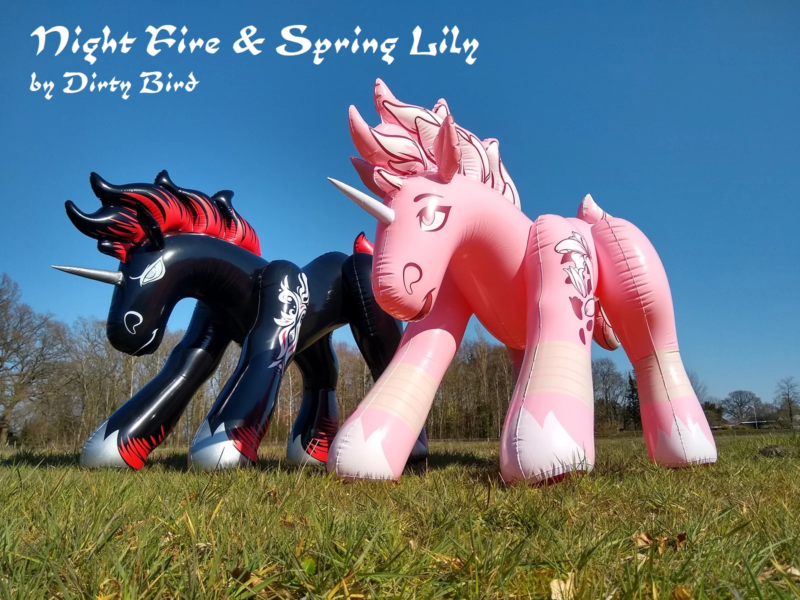 Spring Lily - the inflatable floral unicorn - Image 3
