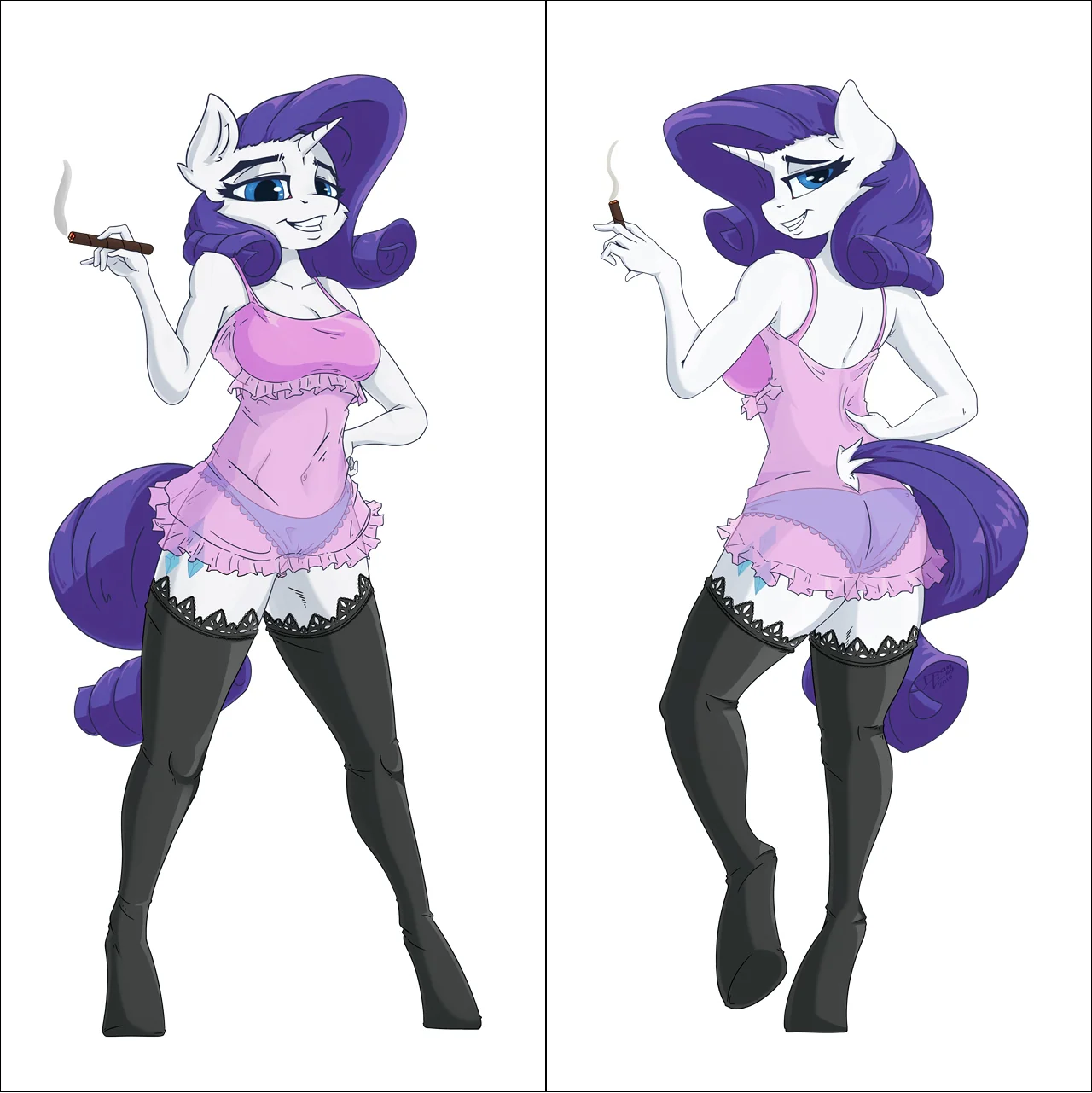 Vamp Rarity by DanLi69 - Inflatable body pillow - Image 4